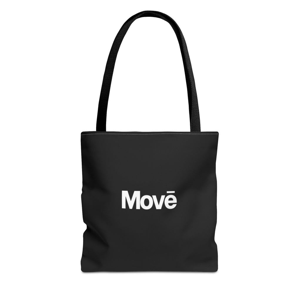Move Minimalist Black Tote Bag