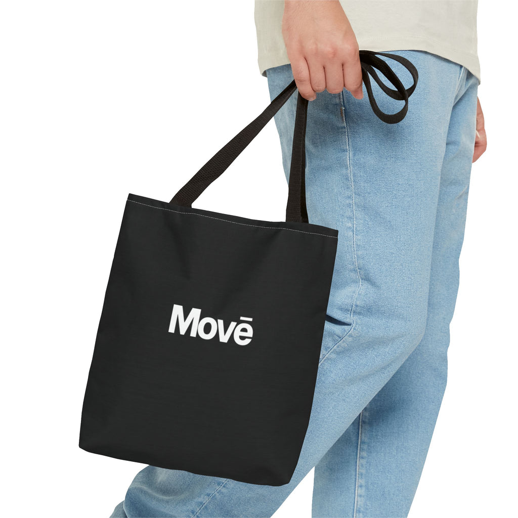 Move Minimalist Black Tote Bag
