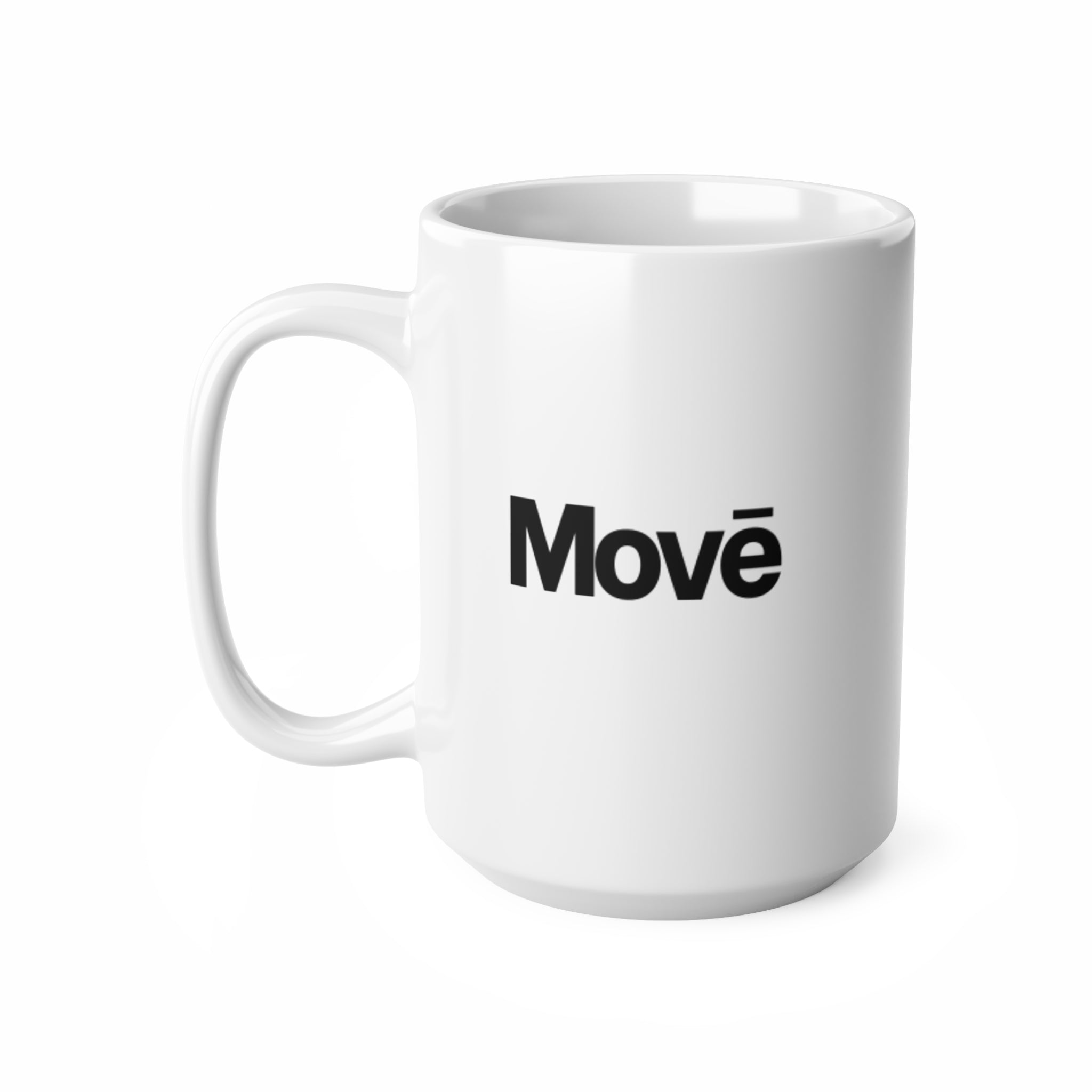 Move White Coffee Mug